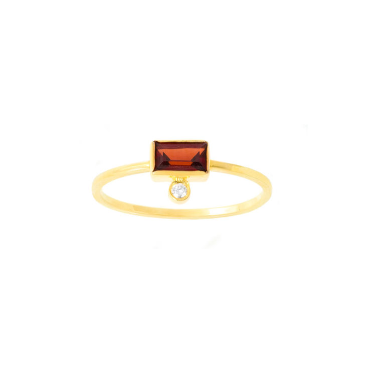 Εικόνα της BYZADIUM-BAGUETTE RING