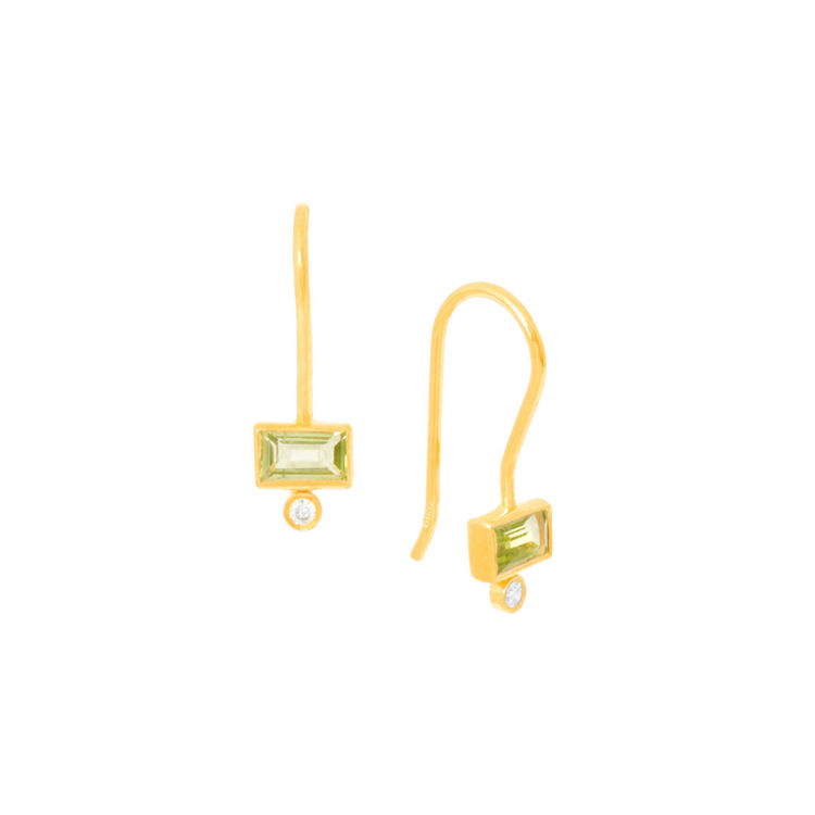 Εικόνα της EARRING BYZADIUM BAGUETTE