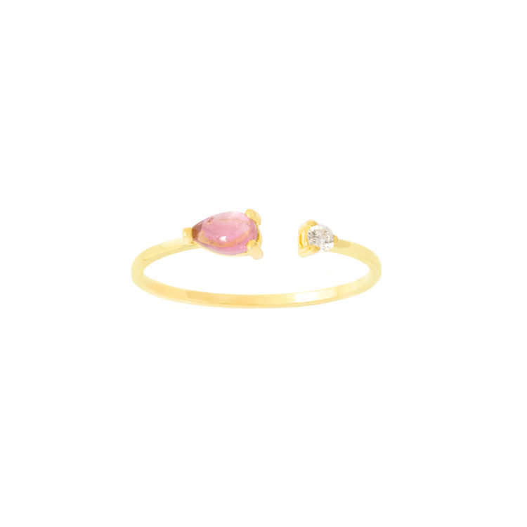 Εικόνα της OPEN-PEAR RING
