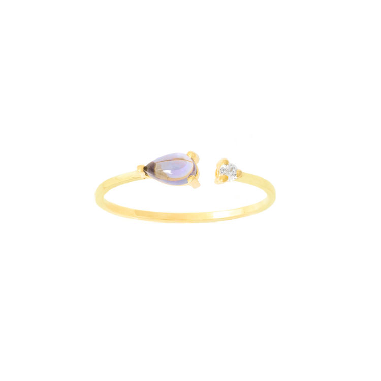 Εικόνα της OPEN-PEAR RING